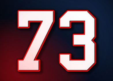 73 Jersey Patriot Patriots