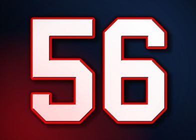 56 Jersey Patriot Patriots