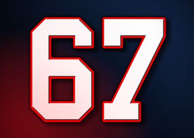 67 Jersey Patriot Patriots