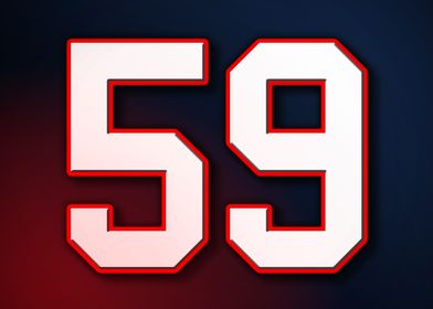 59 Jersey Patriot Patriots