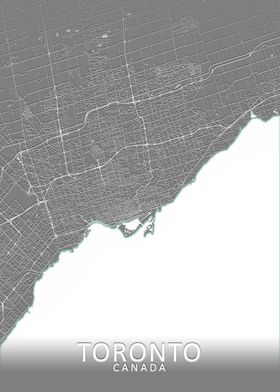 Toronto  Grey City Map