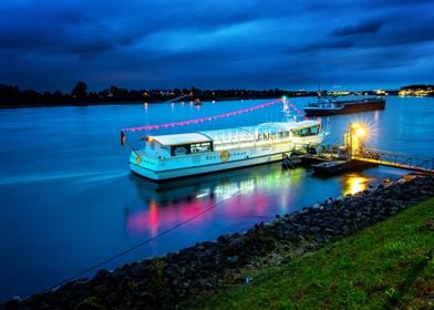 Passenger ferry ship prom