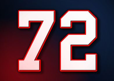 72 Jersey Patriot Patriots