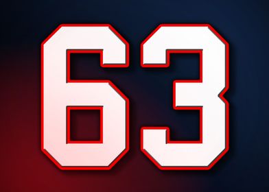 63 Jersey Patriot Patriots