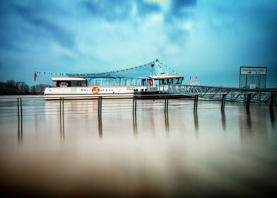 Passenger ferry ship prom