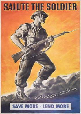 The Liberator WW2 Poster