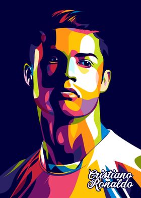 Cristiano Ronaldo popart