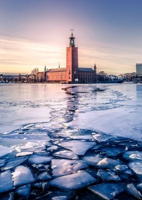 Stockholm City Hall Winter