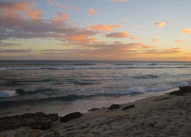 Oahu Hawaii Beach Sunset