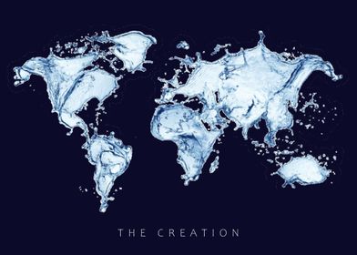 The Creation World Map