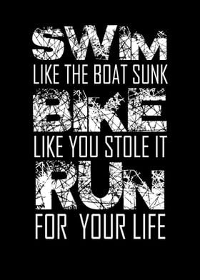 Swim Bike Run