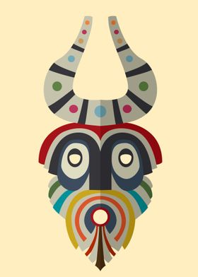 Tribal mask 