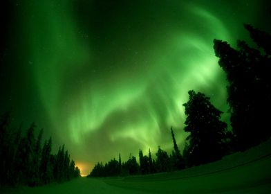 Finland Aurora borealis