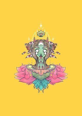 Sacred Lotus Blossom Girl
