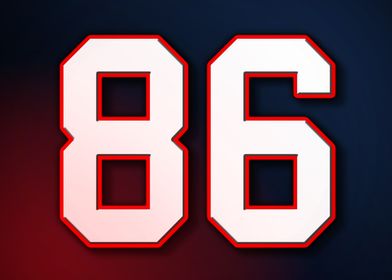 86 Jersey Patriot Patriots