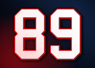 89 Jersey Patriot Patriots