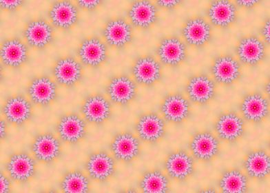 abstract dahlia pattern 