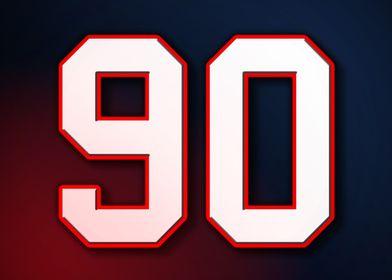 90 Jersey Patriot Patriots