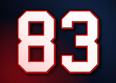 83 Jersey Patriot Patriots