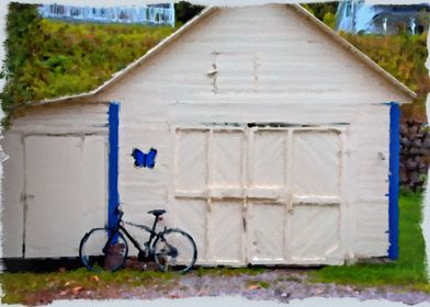 Bike Against Garage