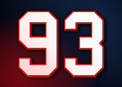 93 Jersey Patriot Patriots