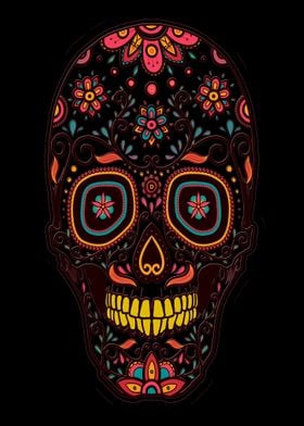 Colorful Skull