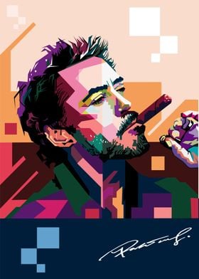 Robert Downey Jr Pop Art