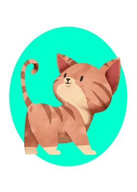 cute Cat art 