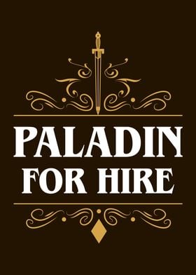 Paladin For Hire RPG