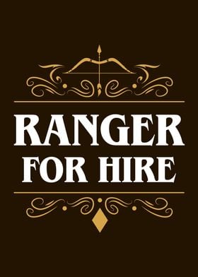 Ranger For Hire RPG