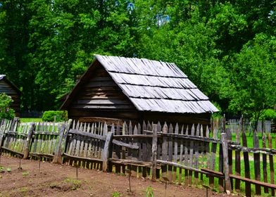 The old rural farm