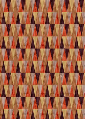 Brown triangle pattern