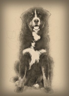 Bernese Mountain Dog 10 mo