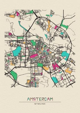 Amsterdam Map