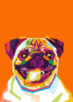 Funny Bulldog WPAP