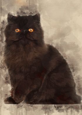 Portrait of Persian cat 7 