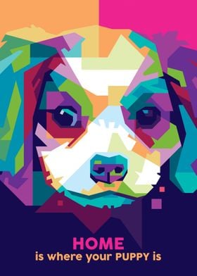 PUPPY IN WPAP