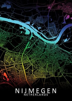 Nijmegen Rainbow City Map