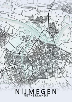 Nijmegen White City Map