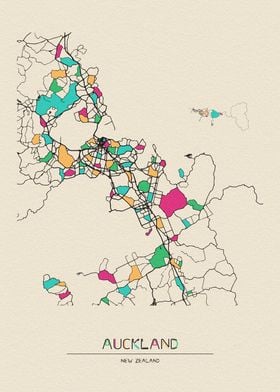 Auckland Map