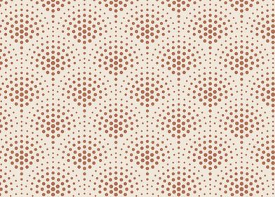 Polka Dot Scallop Pattern
