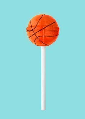 Basketball Lollipop