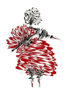 Flamenco dancer esoflowizm