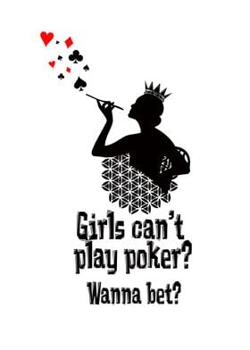 Poker girl