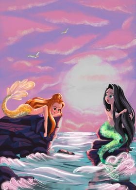 Mermaid Sunbathe