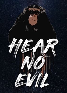 Hear no evil Monkey