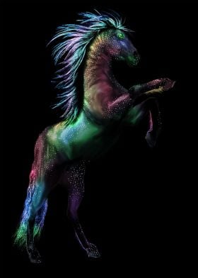 A Glowing Horse