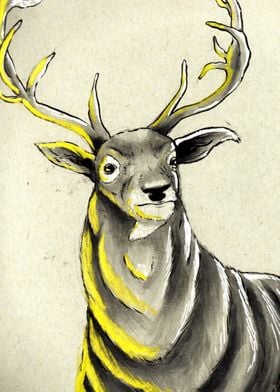 Inked Deer