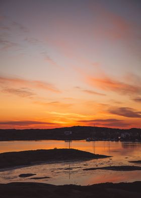 Sunset in Sweden