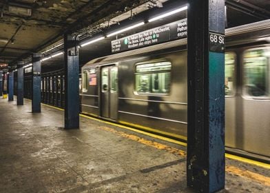 New York Subway Scene